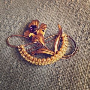 Vintage Wilcox Sterling Brooch